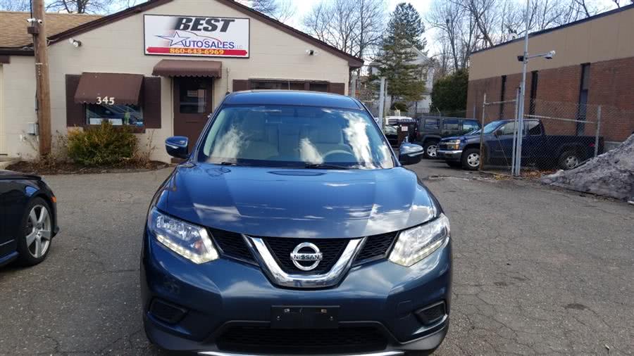 2014 Nissan Rogue AWD 4dr S, available for sale in Manchester, Connecticut | Best Auto Sales LLC. Manchester, Connecticut
