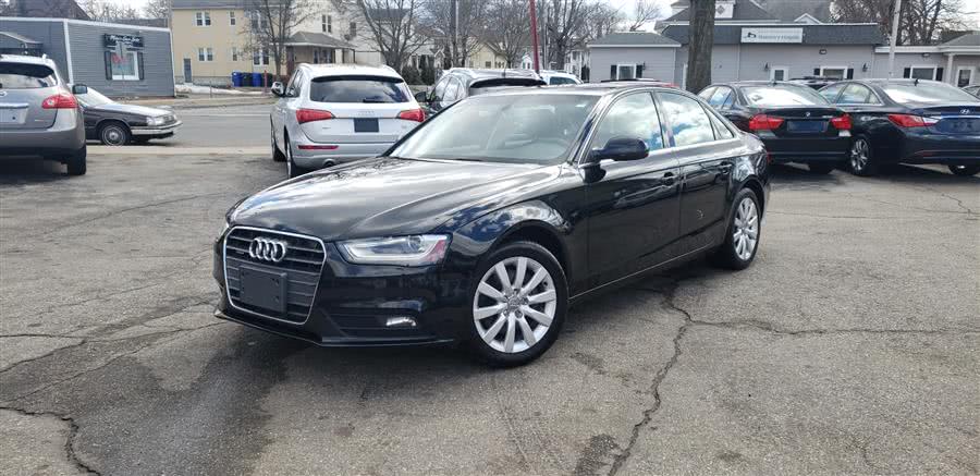 2013 Audi A4 4dr Sdn Auto quattro 2.0T Premium, available for sale in Springfield, Massachusetts | Absolute Motors Inc. Springfield, Massachusetts