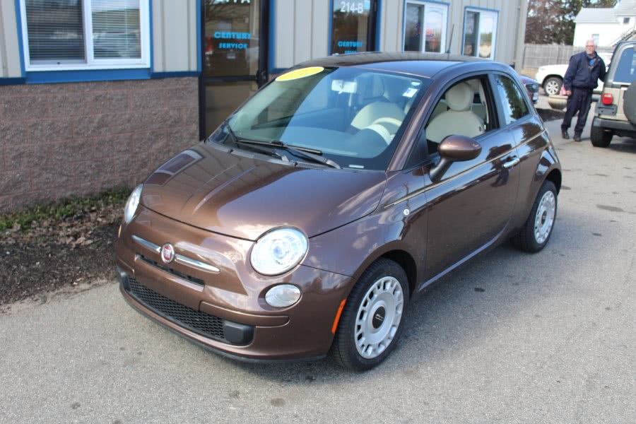 2012 FIAT 500 2dr HB Pop, available for sale in East Windsor, Connecticut | Century Auto And Truck. East Windsor, Connecticut