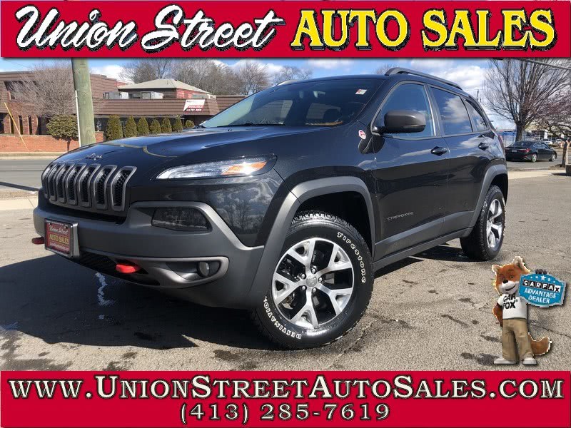 2015 Jeep Cherokee 4WD 4dr Trailhawk, available for sale in West Springfield, Massachusetts | Union Street Auto Sales. West Springfield, Massachusetts
