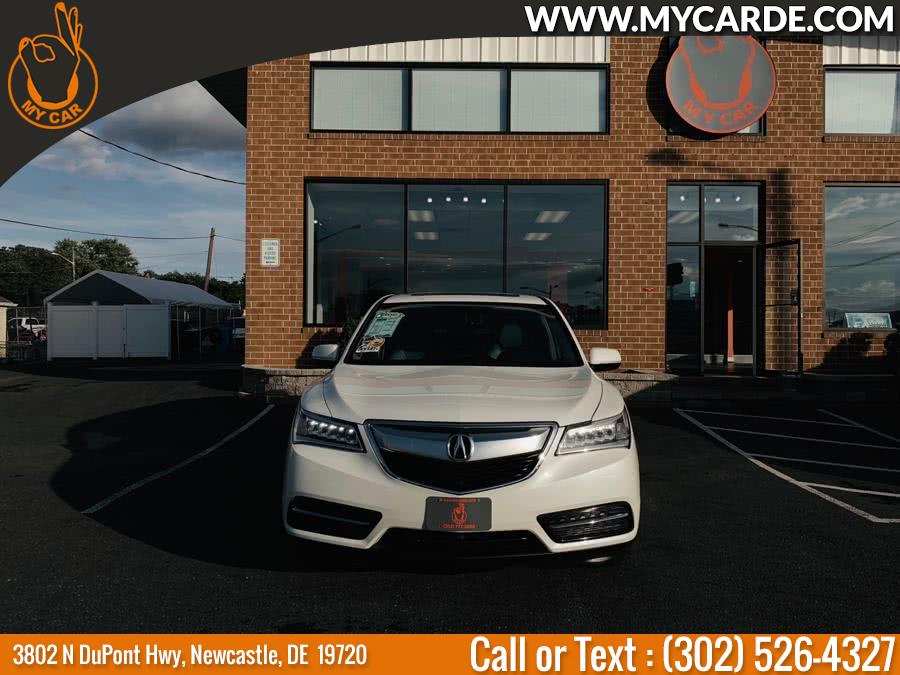 2014 Acura MDX SH-AWD 4dr Tech Pkg, available for sale in Newcastle, Delaware | My Car. Newcastle, Delaware