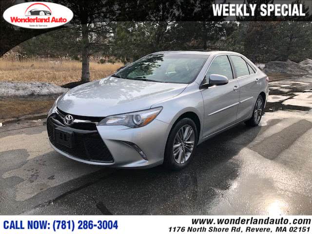 2016 Toyota Camry 4dr Sdn I4 Auto LE (Natl), available for sale in Revere, Massachusetts | Wonderland Auto. Revere, Massachusetts