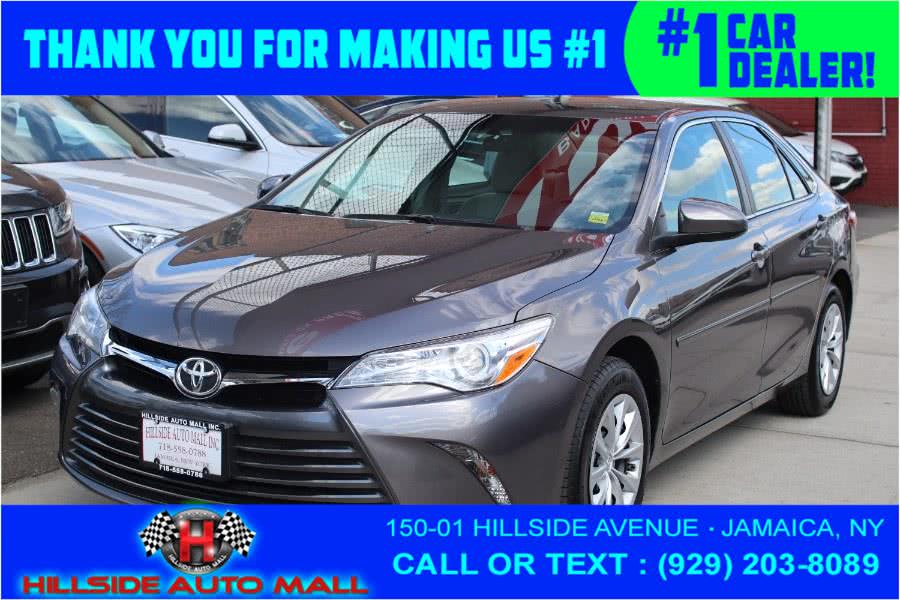 2016 Toyota Camry 4dr Sdn I4 Auto LE (Natl), available for sale in Jamaica, New York | Hillside Auto Mall Inc.. Jamaica, New York