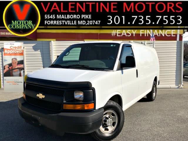 2014 Chevrolet Express Cargo Van , available for sale in Forestville, Maryland | Valentine Motor Company. Forestville, Maryland