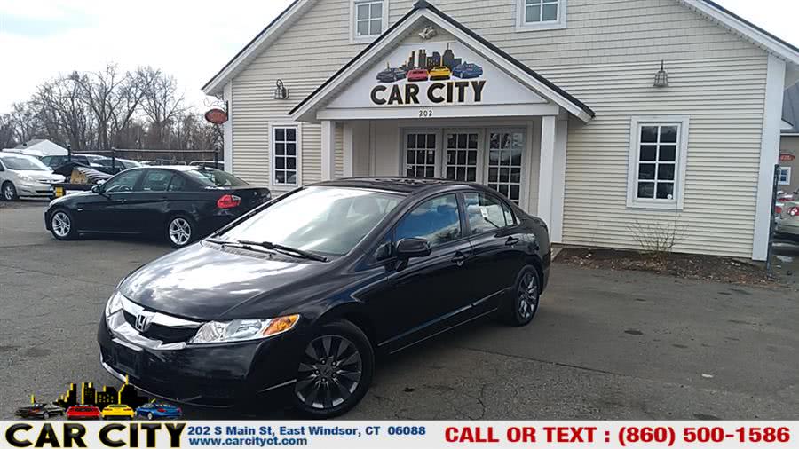 2010 Honda Civic Sdn 4dr Auto EX-L, available for sale in East Windsor, Connecticut | Car City LLC. East Windsor, Connecticut
