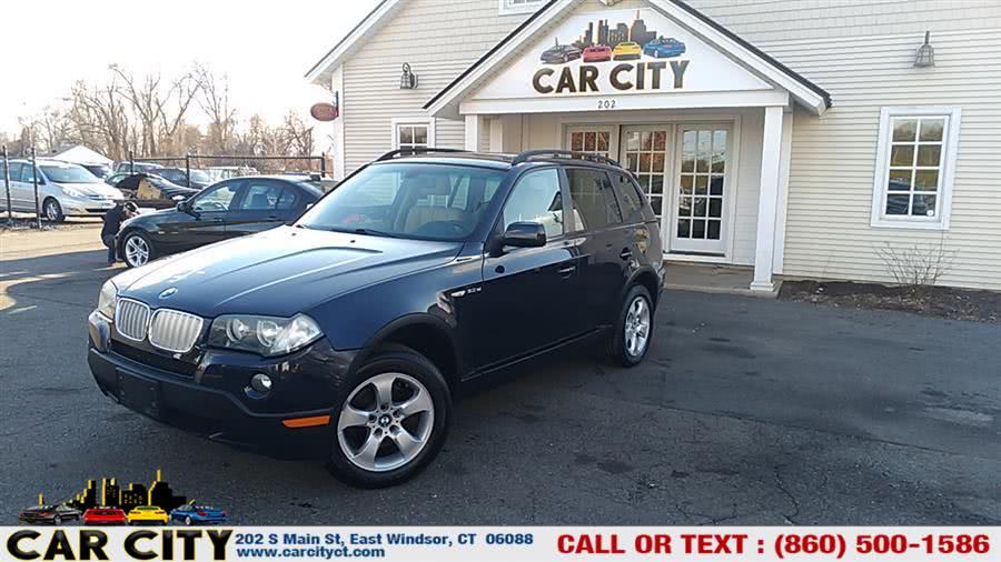 2007 BMW X3 AWD 4dr 3.0si, available for sale in East Windsor, Connecticut | Car City LLC. East Windsor, Connecticut