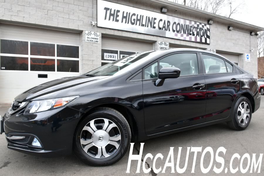 2015 Honda Civic Hybrid 4dr Sdn L4 CVT, available for sale in Waterbury, Connecticut | Highline Car Connection. Waterbury, Connecticut