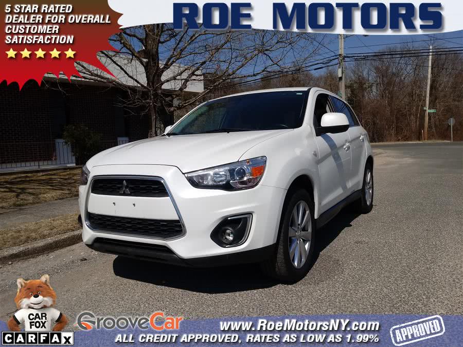 2014 Mitsubishi Outlander Sport AWD 4dr CVT SE, available for sale in Shirley, New York | Roe Motors Ltd. Shirley, New York