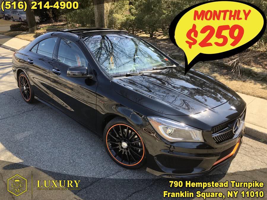 2016 Mercedes-Benz CLA-Class 4dr Sdn CLA250 FWD, available for sale in Franklin Square, New York | Luxury Motor Club. Franklin Square, New York