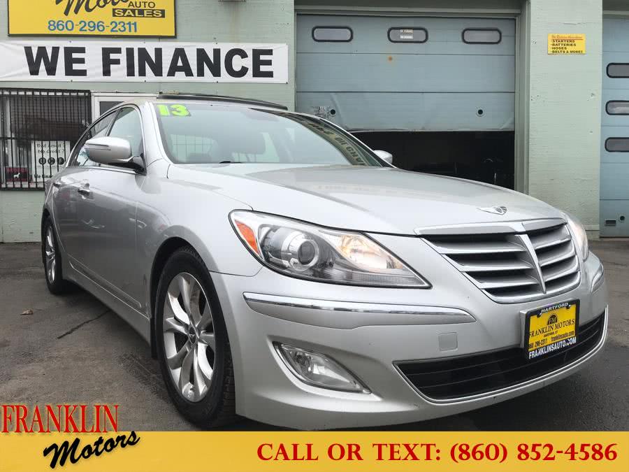 2013 Hyundai Genesis 4dr Sdn V6 3.8L, available for sale in Hartford, Connecticut | Franklin Motors Auto Sales LLC. Hartford, Connecticut