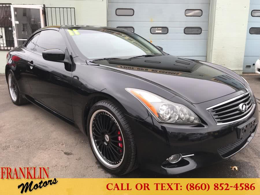 2011 INFINITI G37 Convertible 2dr Base, available for sale in Hartford, Connecticut | Franklin Motors Auto Sales LLC. Hartford, Connecticut