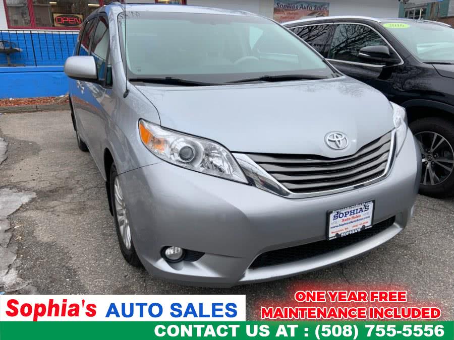 2014 Toyota Sienna 5dr 7-Pass Van V6 XLE AAS FWD, available for sale in Worcester, Massachusetts | Sophia's Auto Sales Inc. Worcester, Massachusetts