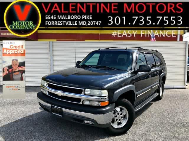2003 Chevrolet Suburban Commercial, available for sale in Forestville, Maryland | Valentine Motor Company. Forestville, Maryland