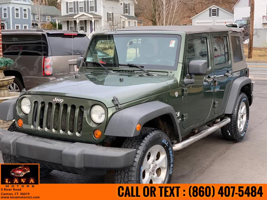 2007 Jeep Wrangler 4WD 4dr Unlimited X, available for sale in Canton, Connecticut | Lava Motors. Canton, Connecticut