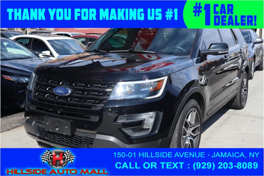 2016 Ford Explorer 4WD 4dr Sport, available for sale in Jamaica, New York | Hillside Auto Mall Inc.. Jamaica, New York