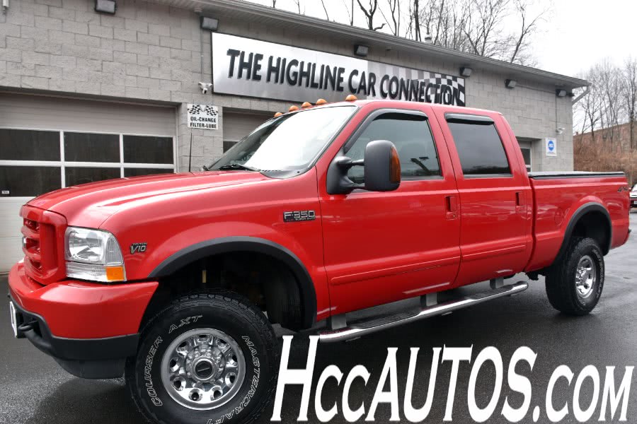 2003 Ford Super Duty F-350 SRW Crew Cab XLT 4WD, available for sale in Waterbury, Connecticut | Highline Car Connection. Waterbury, Connecticut