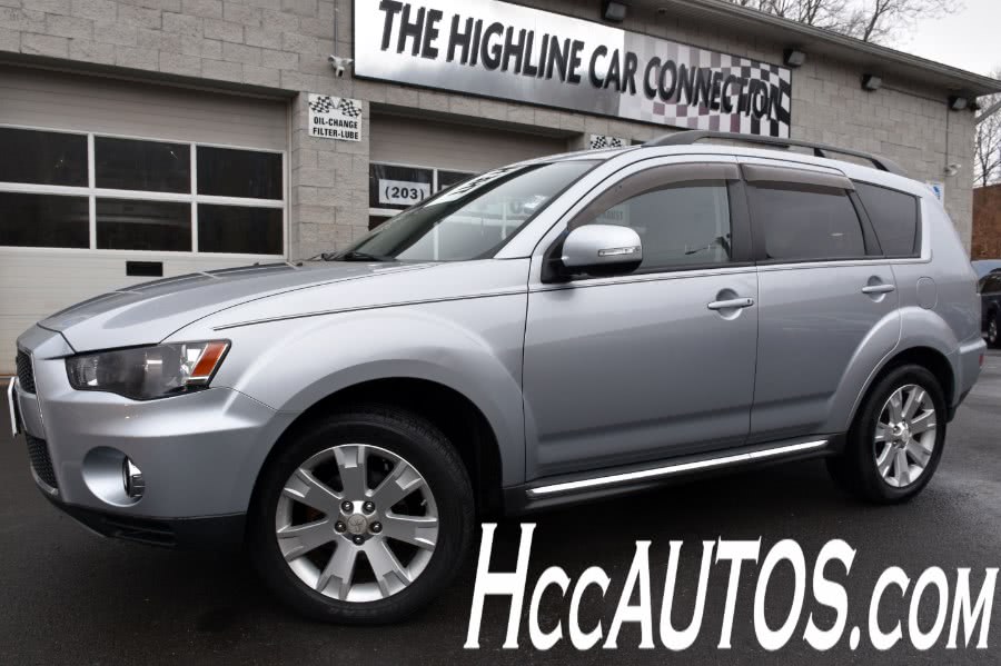 2010 Mitsubishi Outlander 4WD 4dr SE, available for sale in Waterbury, Connecticut | Highline Car Connection. Waterbury, Connecticut
