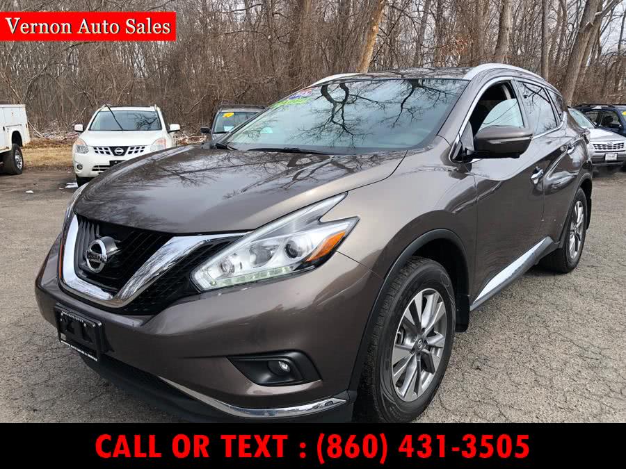 2015 Nissan Murano AWD 4dr SL, available for sale in Manchester, Connecticut | Vernon Auto Sale & Service. Manchester, Connecticut