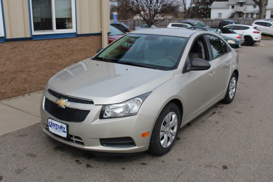 2013 Chevrolet Cruze 4dr Sdn Auto LS, available for sale in East Windsor, Connecticut | Century Auto And Truck. East Windsor, Connecticut