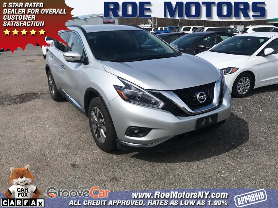 2018 Nissan Murano AWD SV, available for sale in Shirley, New York | Roe Motors Ltd. Shirley, New York