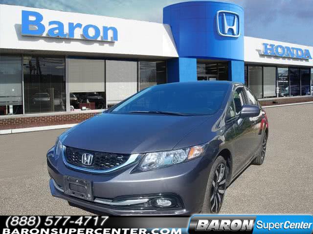2015 Honda Civic Sedan EX-L, available for sale in Patchogue, New York | Baron Supercenter. Patchogue, New York
