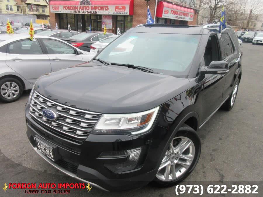2016 Ford Explorer 4WD 4dr Limited, available for sale in Irvington, New Jersey | Foreign Auto Imports. Irvington, New Jersey