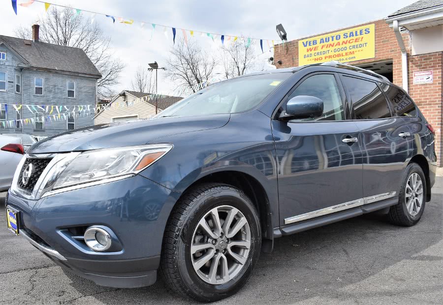 2015 Nissan Pathfinder 4WD 4dr SL, available for sale in Hartford, Connecticut | VEB Auto Sales. Hartford, Connecticut