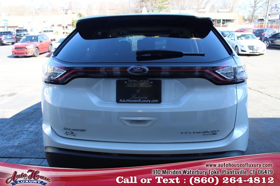 2015 Ford Edge 4dr Titanium AWD, available for sale in Plantsville, Connecticut | Auto House of Luxury. Plantsville, Connecticut 2015 Ford Edge 4dr Titanium AWD, available for sale in Plantsville, Connecticut | Auto House of Luxury. Plantsville, Connecticut
