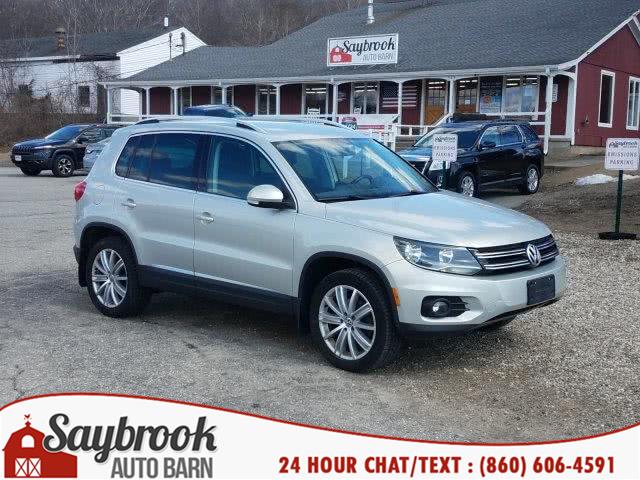 2014 Volkswagen Tiguan 4MOTION 4dr Auto SEL, available for sale in Old Saybrook, Connecticut | Saybrook Auto Barn. Old Saybrook, Connecticut