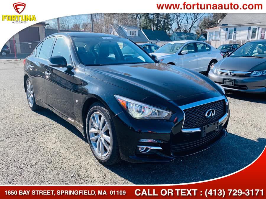 2015 Infiniti Q50 Premium 4dr Sdn AWD, available for sale in Springfield, Massachusetts | Fortuna Auto Sales Inc.. Springfield, Massachusetts