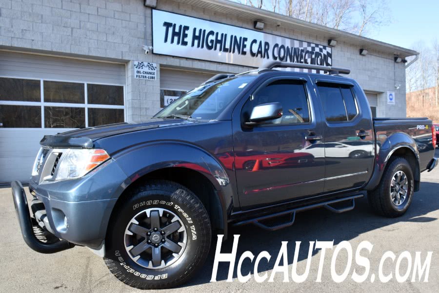 2014 Nissan Frontier Crew Cab 4WD PRO-4X, available for sale in Waterbury, Connecticut | Highline Car Connection. Waterbury, Connecticut