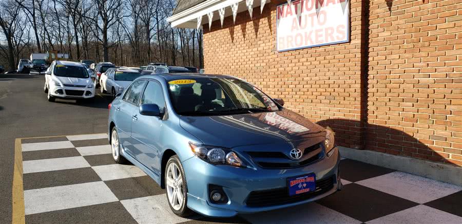 2013 Toyota Corolla 4dr Sdn Auto S, available for sale in Waterbury, Connecticut | National Auto Brokers, Inc.. Waterbury, Connecticut