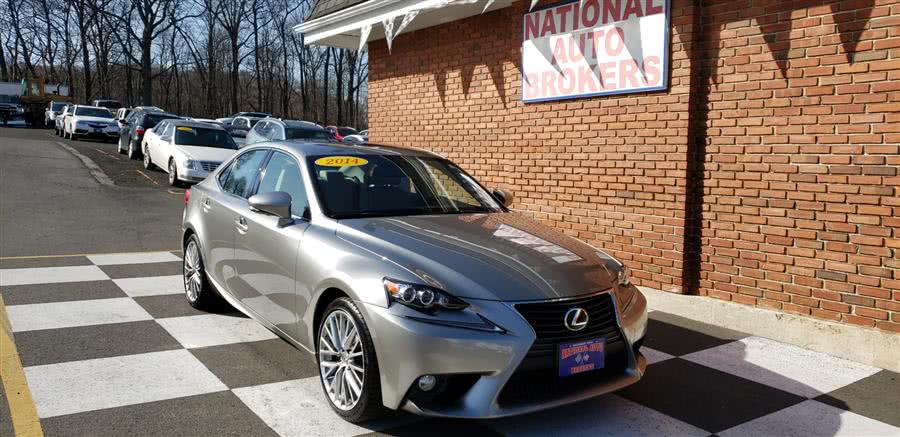 2014 Lexus IS 250 4dr Sport Sedan AWD, available for sale in Waterbury, Connecticut | National Auto Brokers, Inc.. Waterbury, Connecticut