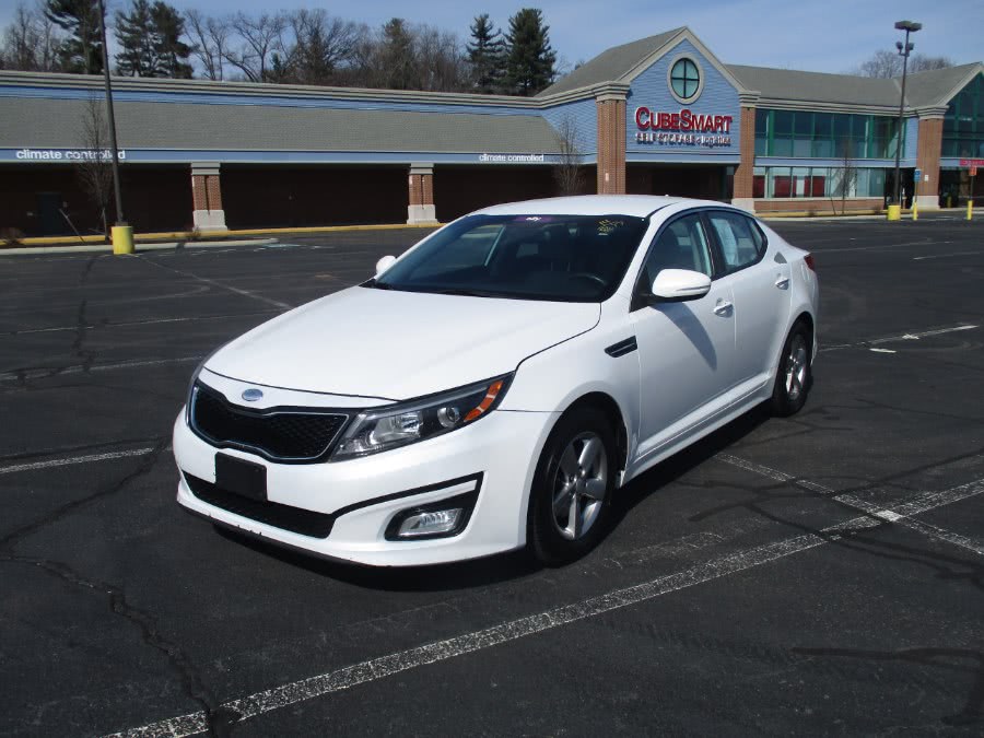 2014 Kia Optima 4dr Sdn LX, available for sale in New Britain, Connecticut | Universal Motors LLC. New Britain, Connecticut