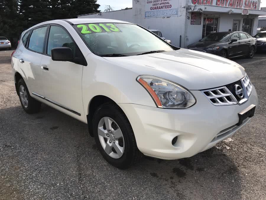 2013 Nissan Rogue AWD 4dr S, available for sale in Copiague, New York | Great Buy Auto Sales. Copiague, New York