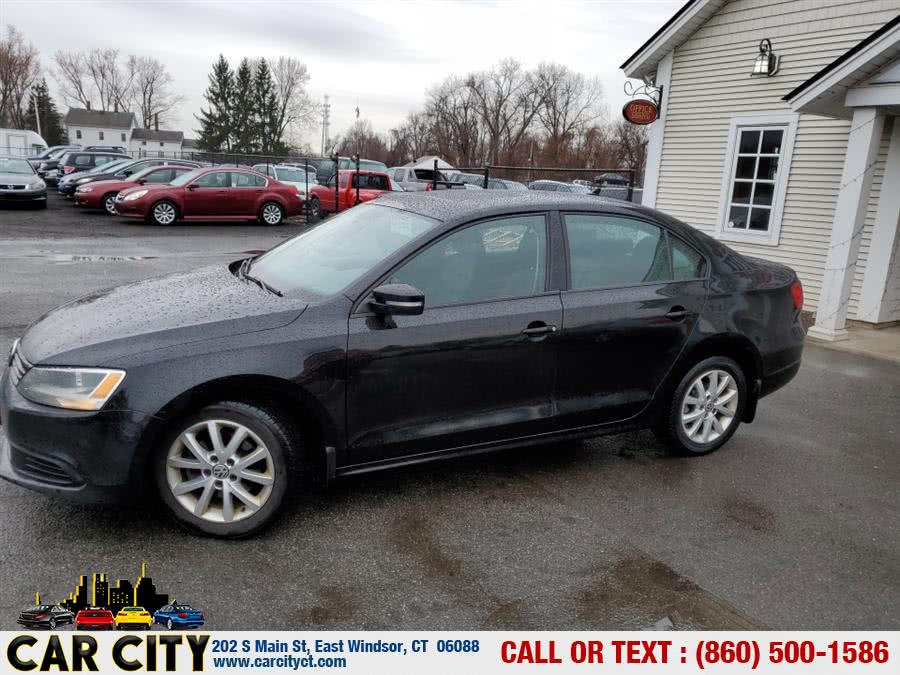 2012 Volkswagen Jetta Sedan 4dr Auto SE w/Convenience PZEV, available for sale in East Windsor, Connecticut | Car City LLC. East Windsor, Connecticut