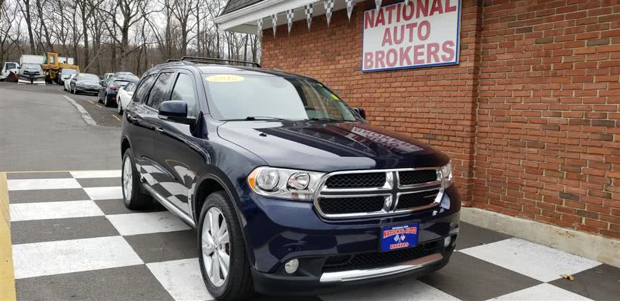 2012 Dodge Durango 2WD 4dr Crew, available for sale in Waterbury, Connecticut | National Auto Brokers, Inc.. Waterbury, Connecticut
