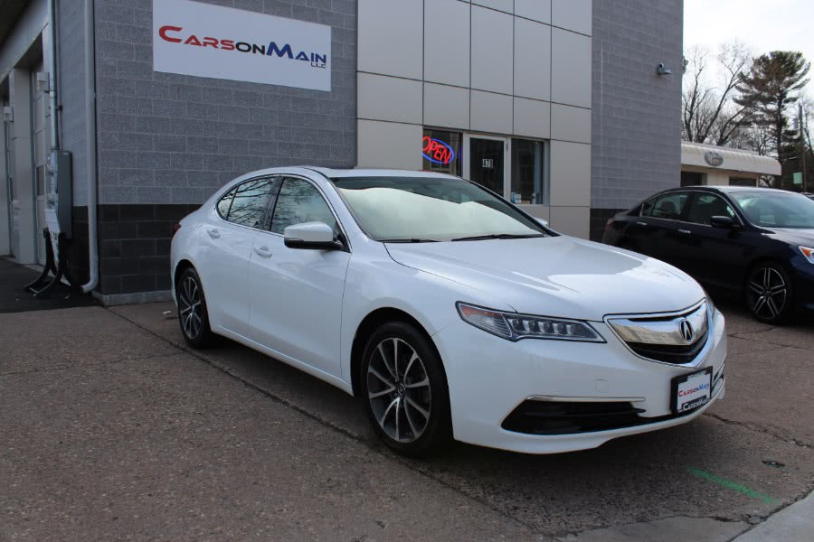 2015 Acura TLX 4dr Sdn FWD V6, available for sale in Manchester, Connecticut | Carsonmain LLC. Manchester, Connecticut