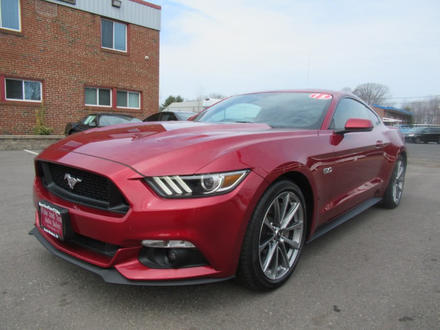 2015 Ford Mustang 2dr Fastback GT Premium, available for sale in South Windsor, Connecticut | Mike And Tony Auto Sales, Inc. South Windsor, Connecticut