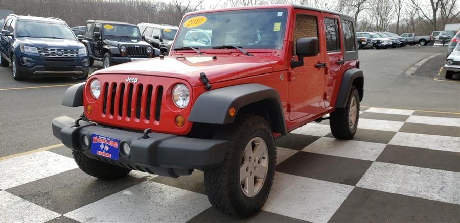2010 Jeep Wrangler Unlimited 4WD 4dr Sport, available for sale in Waterbury, Connecticut | National Auto Brokers, Inc.. Waterbury, Connecticut 2010 Jeep Wrangler Unlimited 4WD 4dr Sport, available for sale in Waterbury, Connecticut | National Auto Brokers, Inc.. Waterbury, Connecticut