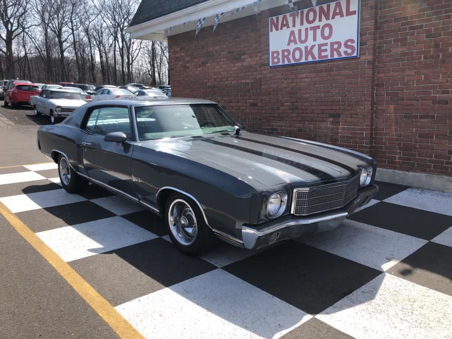 1970 Chevrolet Monte Carlo SS Tribute Car, available for sale in Waterbury, Connecticut | National Auto Brokers, Inc.. Waterbury, Connecticut