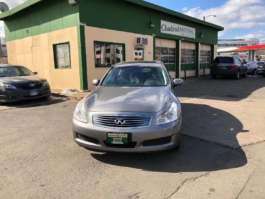 2007 Infiniti G35 Sedan 4dr Auto G35x AWD, available for sale in West Hartford, Connecticut | Chadrad Motors llc. West Hartford, Connecticut
