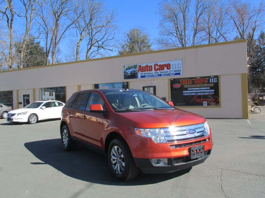 2007 Ford Edge AWD 4dr SEL PLUS, available for sale in Vernon , Connecticut | Auto Care Motors. Vernon , Connecticut