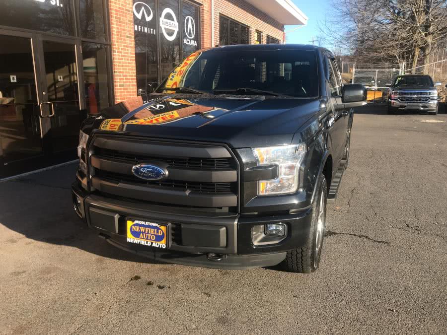 2015 Ford F-150 4WD SuperCab 163" Lariat w/HD Payload Pkg, available for sale in Middletown, Connecticut | Newfield Auto Sales. Middletown, Connecticut