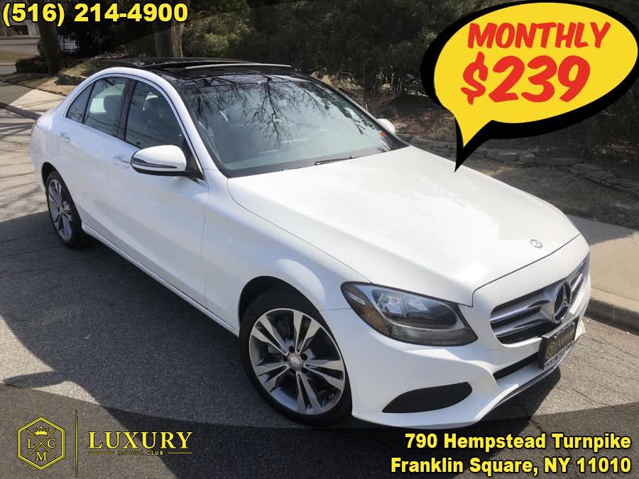 2016 Mercedes-Benz C-Class 4dr Sdn C 300 Sport 4MATIC, available for sale in Franklin Square, New York | Luxury Motor Club. Franklin Square, New York