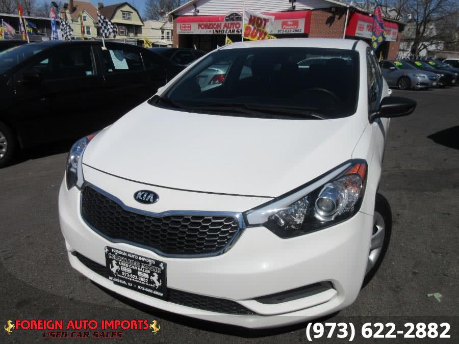 2016 Kia Forte 4dr Sdn Auto LX, available for sale in Irvington, New Jersey | Foreign Auto Imports. Irvington, New Jersey