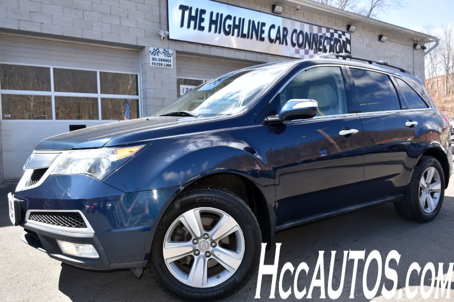 2010 Acura MDX AWD 4dr Technology/Entertainment Pkg, available for sale in Waterbury, Connecticut | Highline Car Connection. Waterbury, Connecticut