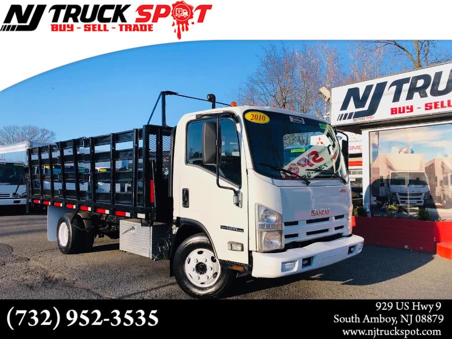 2010 ISUZU NPR HD 16 FEET STAKE BODY + LIFT GATE, available for sale in South Amboy, New Jersey | NJ Truck Spot. South Amboy, New Jersey