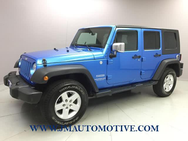 2010 Jeep Wrangler Unlimited 4WD 4dr Sport, available for sale in Naugatuck, Connecticut | J&M Automotive Sls&Svc LLC. Naugatuck, Connecticut