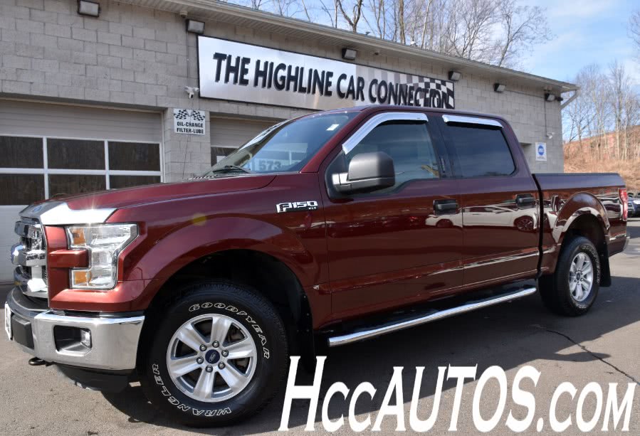 2016 Ford F-150 4WD SuperCrew 145" XLT, available for sale in Waterbury, Connecticut | Highline Car Connection. Waterbury, Connecticut